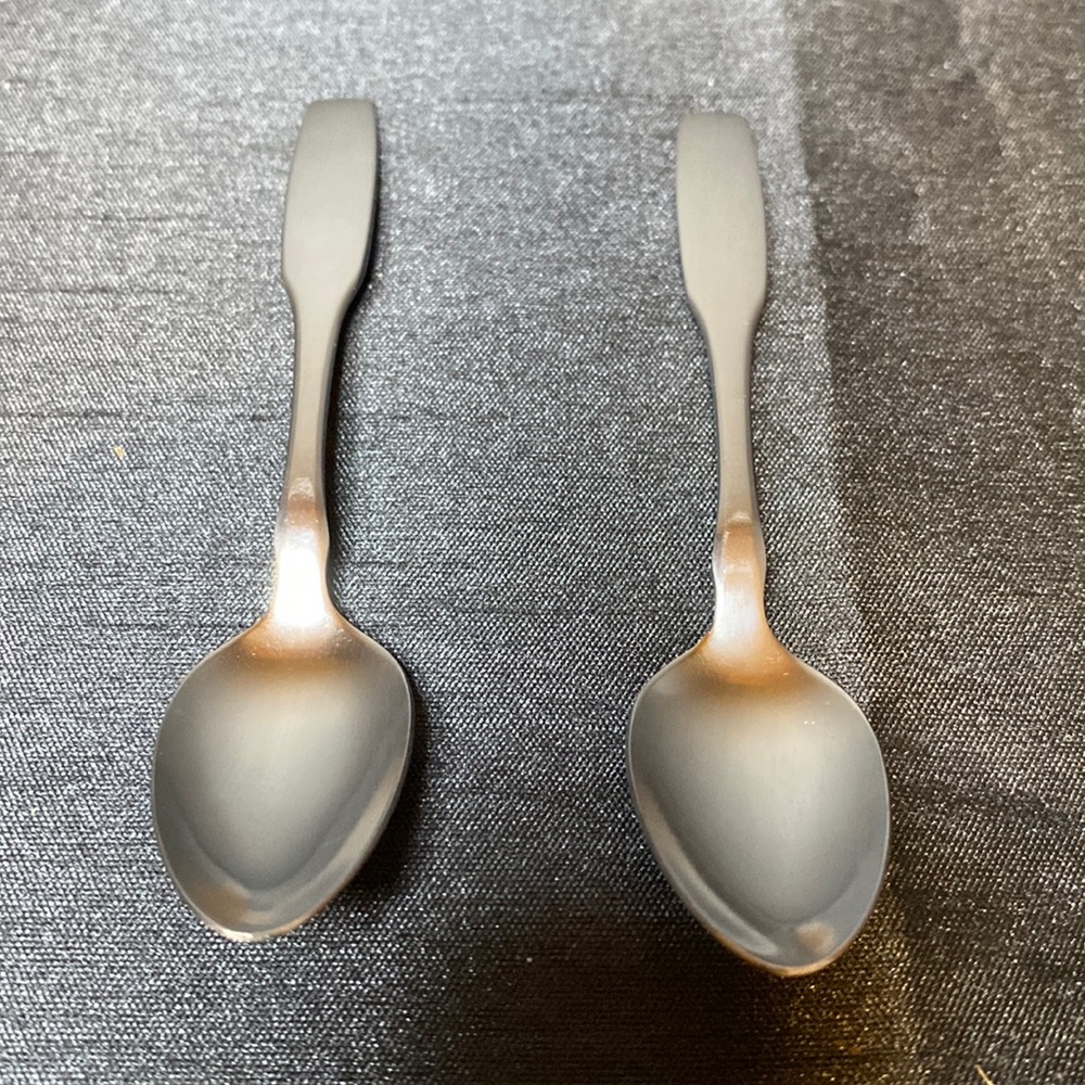Set of 2 Community Stainless Steel Teaspoons